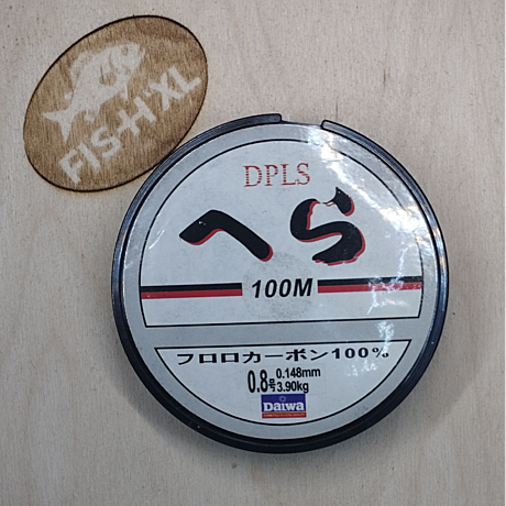 Леска Daiwa 0.14 красно коричневый 